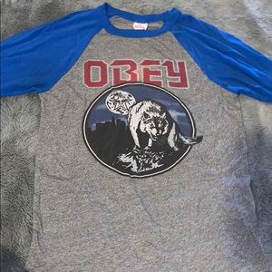 OBEY half sleeve shirt